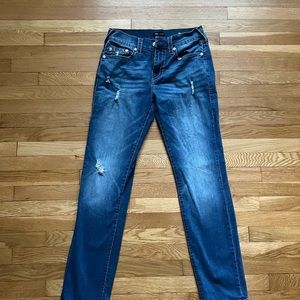 True Religion Geno Big T Relaxed slim jeans SIZE 31